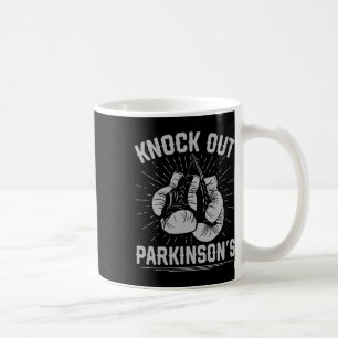 Taza De Café Boxeador de Boxeo Kickboxing Derrota Parkinsons