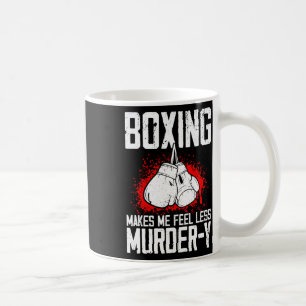 Taza De Café Boxeador divertido de kickboxing Savate Mma Artes