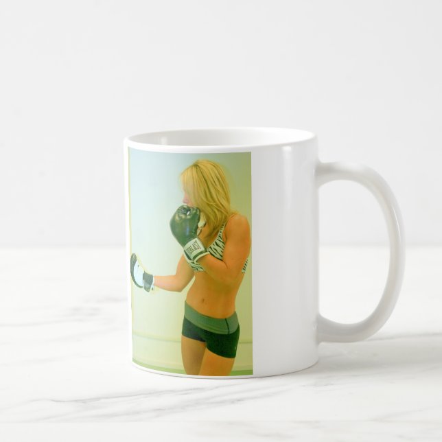 Taza De Café Boxeadora (Derecha)