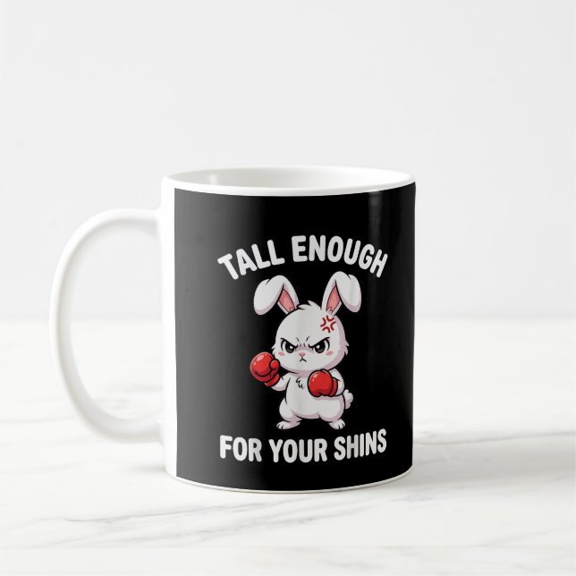 Taza De Café Boxeo de Conejo lo Suficientemente Alto para Tus E (Izquierda)