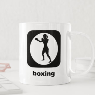 Taza De Café Boxeo De Dormir -