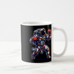Taza De Café boxeo de muay thai de astronauta karate kickboxing