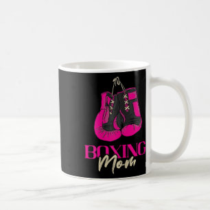 Taza De Café Boxeo de mujeres Boxeador de mamá Guantes de boxeo