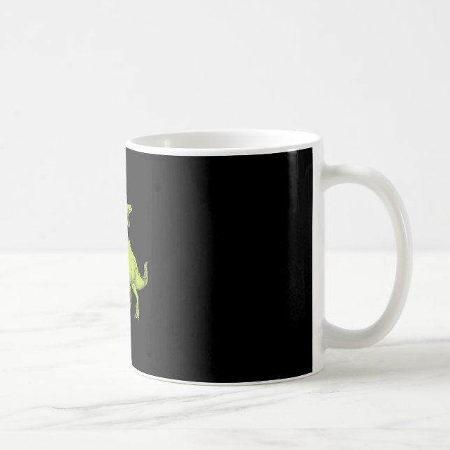 Taza De Café Boxeo T-rex (Derecha)