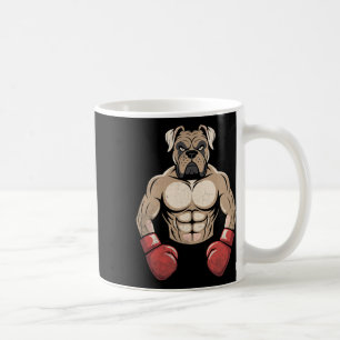 Taza De Café Boxer Dog Boxing Guantes Mascotas Perros Boxers Ho