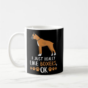 Taza De Café Boxer Dog Funny Dogs Boxer