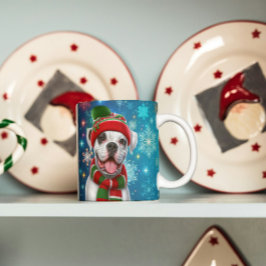 Taza De Café ¡Boxer Dog Happy Howlidays!