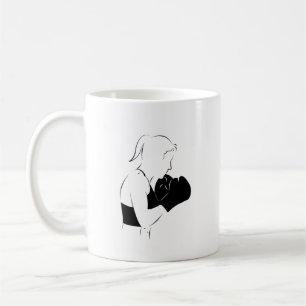 Taza De Café Boxer femenino