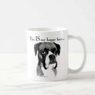 Taza De Café Boxer Happy Face