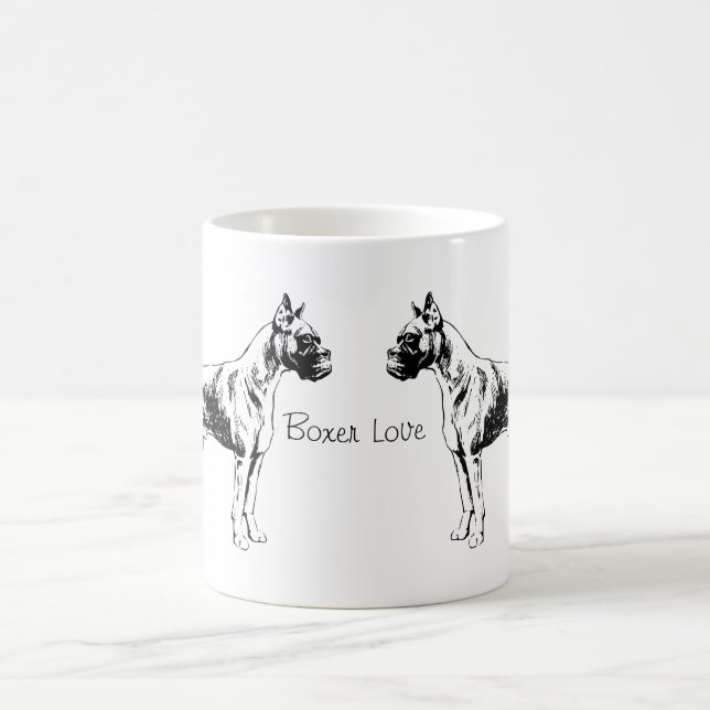 Taza De Café Boxer Love Mug (Centro)