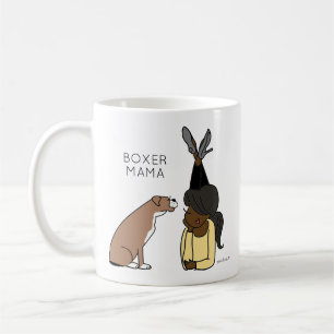 Taza De Café Boxer Mama Coffee Mug