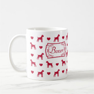 Taza De Café Boxer Mug Con Corazón