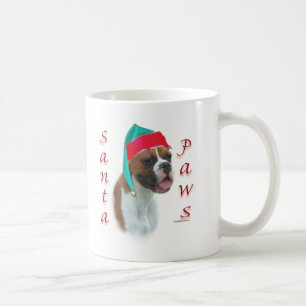 Taza De Café Boxer Santa Patas