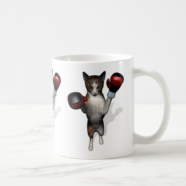 Taza De Café Boxer Tabby (Derecha)