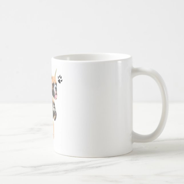 Taza De Café Boxer Trio (Derecha)