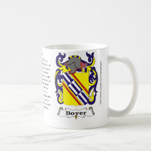 Taza De Café Boyer, el origen, significado y el escudo