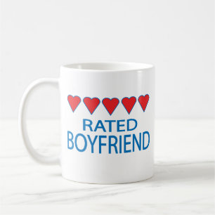Taza De Café Boyfriend de cinco corazones