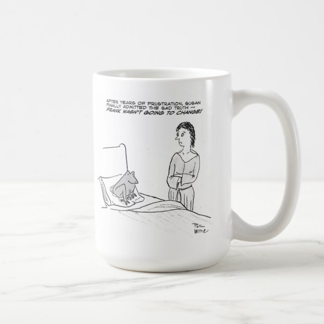 Taza De Café Boyfriend es un sapo que no cambiará (Derecha)