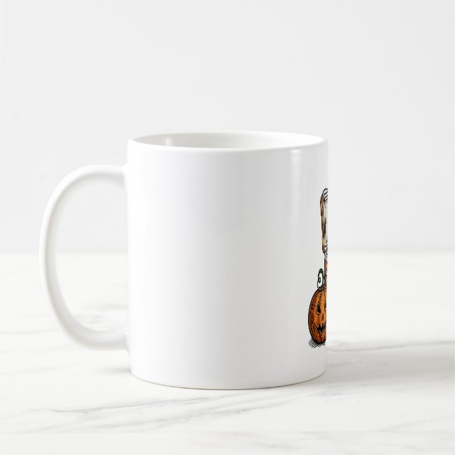 Taza De Café Boykin Spaniel Halloween (Izquierda)