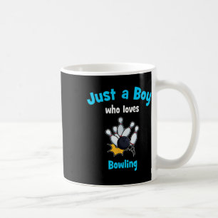 Taza De Café Boys Bowling Shirt Kids Bowling