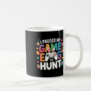 Taza De Café Boys Gamer Egg Hunt Easter Day Video Games Bunny G