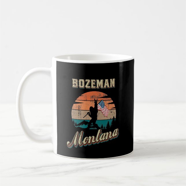 Taza De Café Bozeman Montana (Izquierda)
