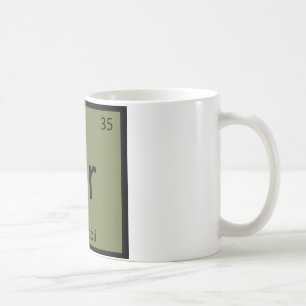 Taza De Café Br - Tabla periódica de química vegetal de brócoli