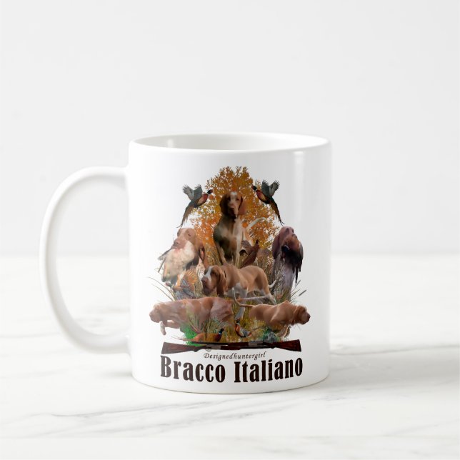 Taza De Café Bracco Italiano (Izquierda)