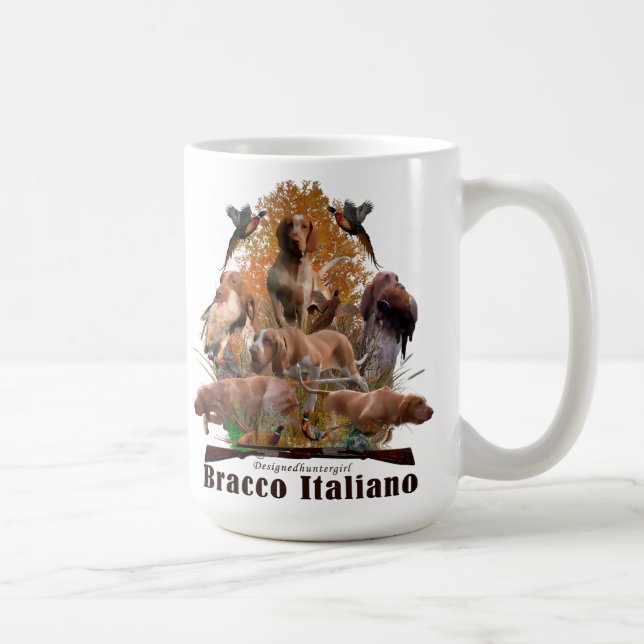 Taza De Café Bracco Italiano (Derecha)