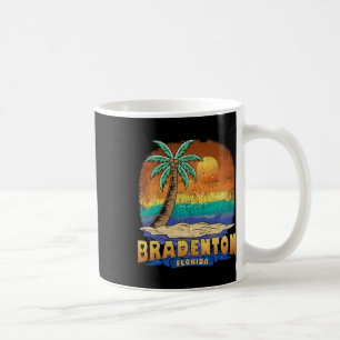 Taza De Café Bradenton Florida Vintage Distresress Souvenir