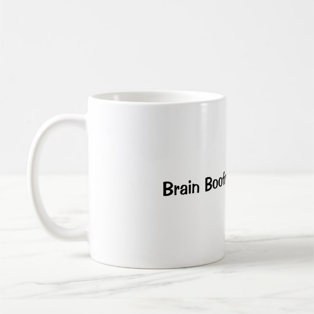 Taza De Café Brain Booting... Please Wait | Funny Coffee Mug  (Izquierda)