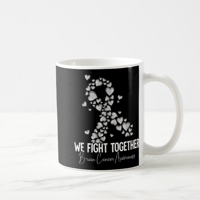 Taza De Café Brain Cancer Awareness 3  (Derecha)