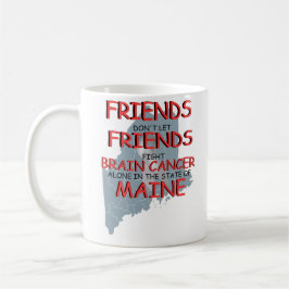 Taza De Café Brain Cancer Awareness in Maine