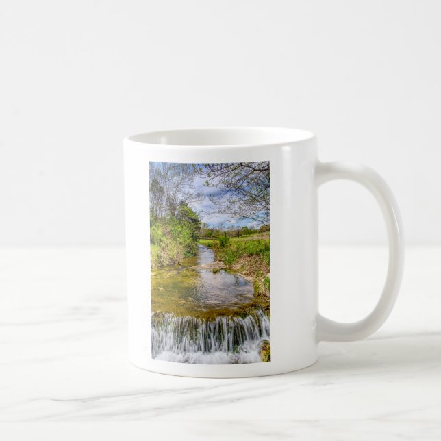 Taza De Café Branson Fall Creek Stream (Derecha)
