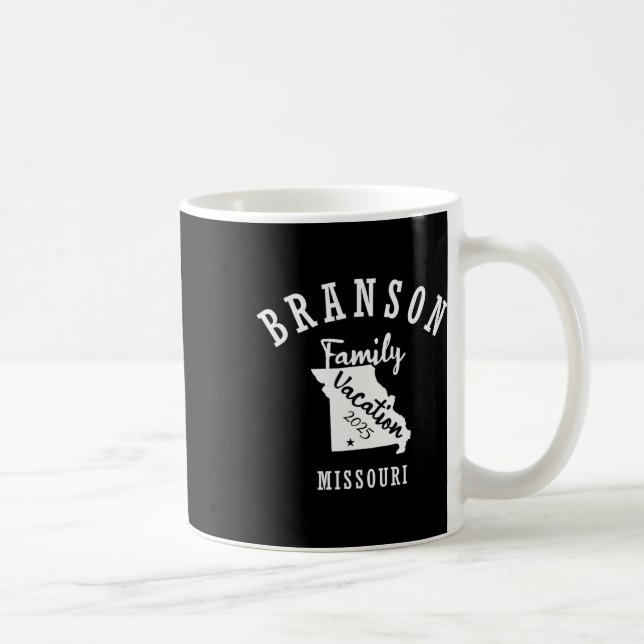 Taza De Café Branson Family Vacation 2025 Branson Family Vacay (Derecha)