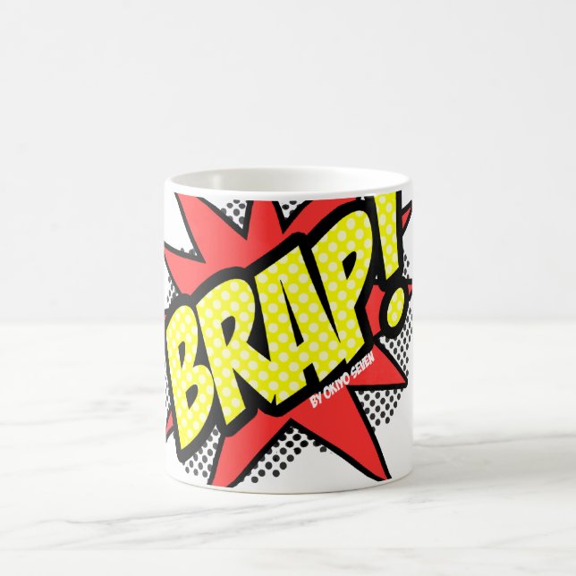 Taza De Café Brap es la nueva explosión (Centro)