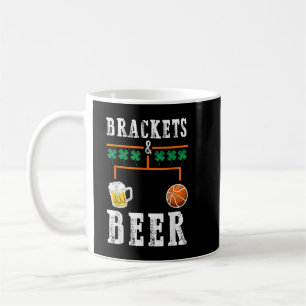 Taza De Café Braquetas y cerveza Marcha Colegio de Baloncesto T
