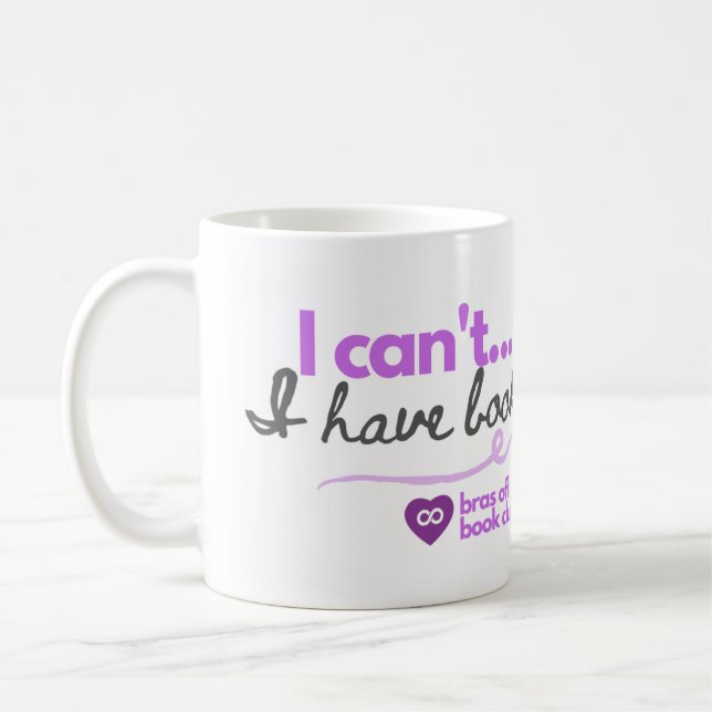 Taza De Café Bras Off Book Club: "No puedo... Tengo Book Club" (Izquierda)