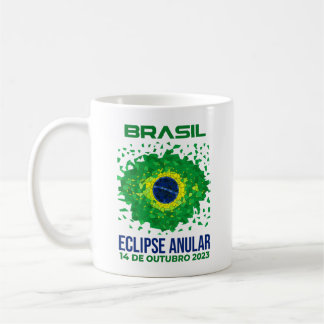 Taza De Café Brasil: Café con eclipse anual