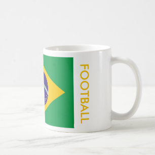 TAZA DE CAFÉ BRASIL FOOTBALL