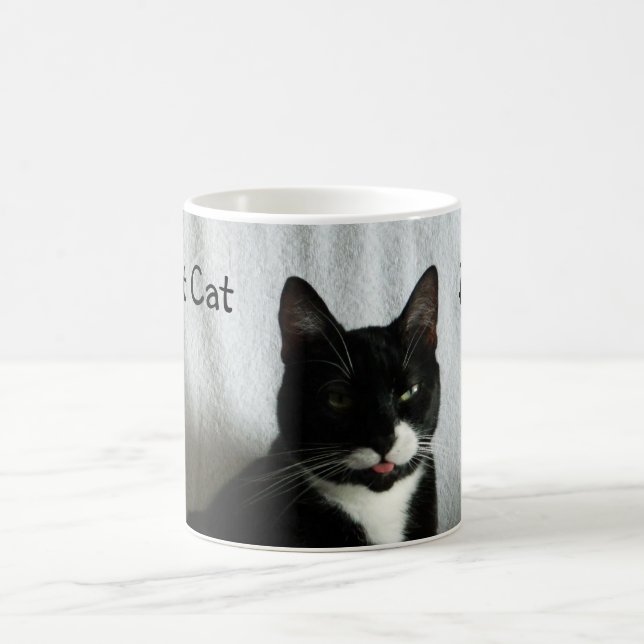 Taza De Café Brat Cat Mug (Centro)