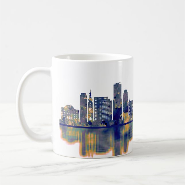 Taza De Café Bratislava Skyline (Izquierda)