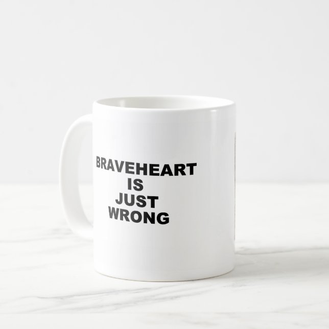 Taza De Café Braveheart Mug (Anverso izquierdo)