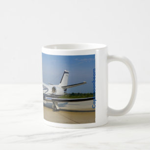 Taza De Café Bravo de la citación de CAPTMOONBEAM Cessna