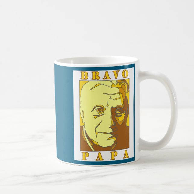 Taza De Café Bravo Papa New Pe Benedict Xvi  (Derecha)