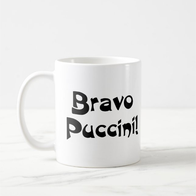 Taza De Café bravo puccini (Izquierda)