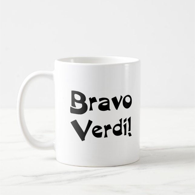 Taza De Café bravo verdi (Izquierda)