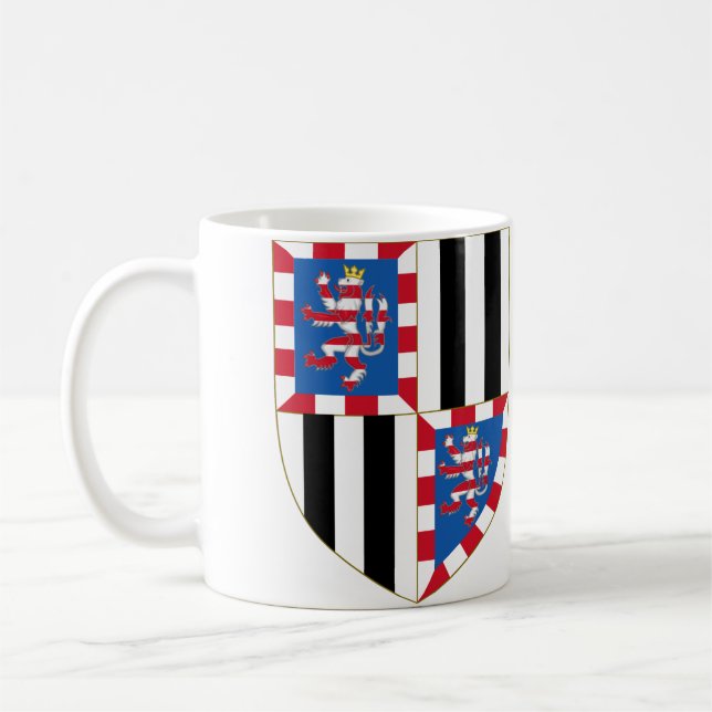 Taza De Café Brazos De Battenberg Mountbatten (Izquierda)