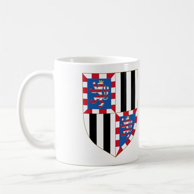 Taza De Café Brazos De Battenberg Mountbatten Coffee Mug (Izquierda)
