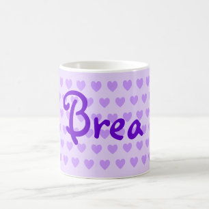 Taza De Café Brea en morado
